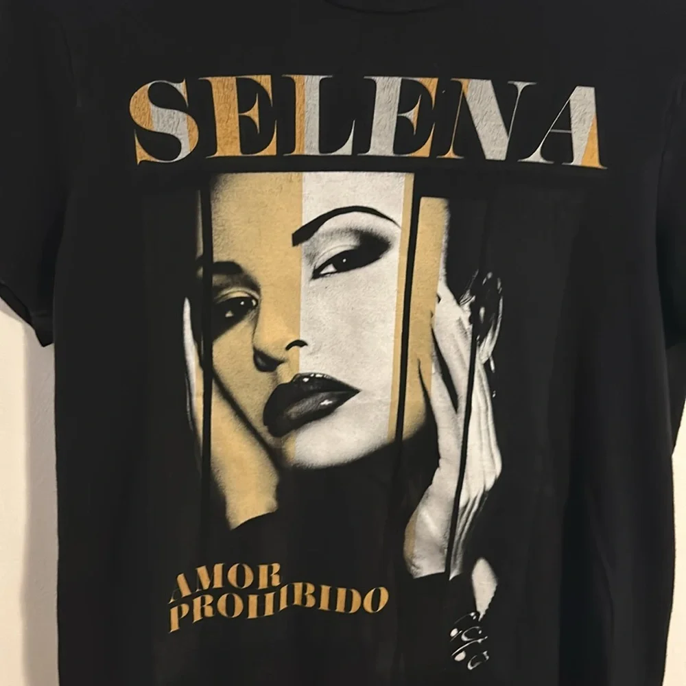 Selena Gomez Amor Prohibido black t- shirt size S. - Picture 2 of 4